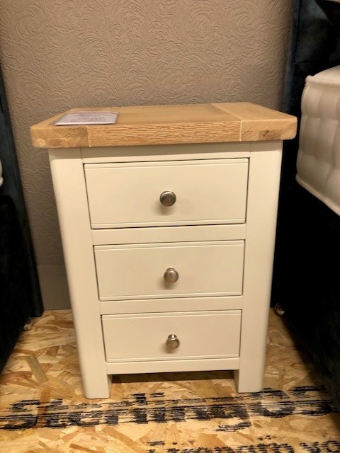 3 Drawer Bedside Cabinet